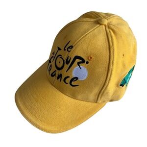 Le Tour de France Baseball Cap Yellow Jersey Hat Adjustable Cycling Biking